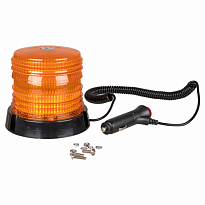 Маяк проблесковый SKYWAY-04 светодиод.с магнитом со строб.эфф.и выкл.DC10-30V 30LED 2835SMD оранж.